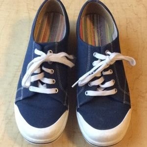 Navy blue dansko sneakers